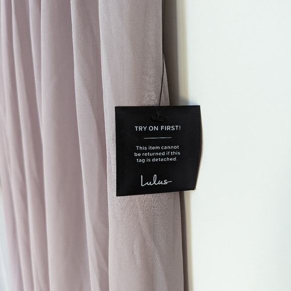Lulu's One Shoulder Pleated Maxi Dress - Picture 2 of 4